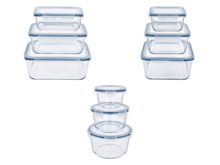SILVERCREST Glasfrischhaltedosen-Set