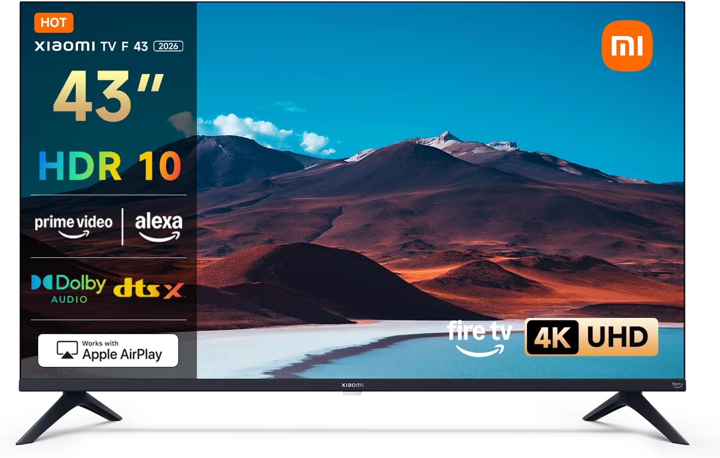 Xiaomi TV F 43, 43 Zoll, 4K UHD Smart TV