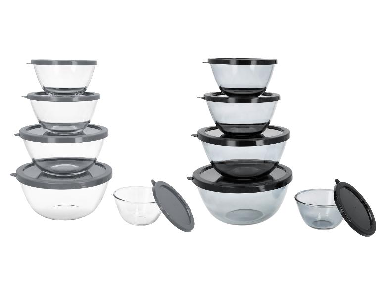SILVERCREST Glasschüssel-Set, 5-tlg.
