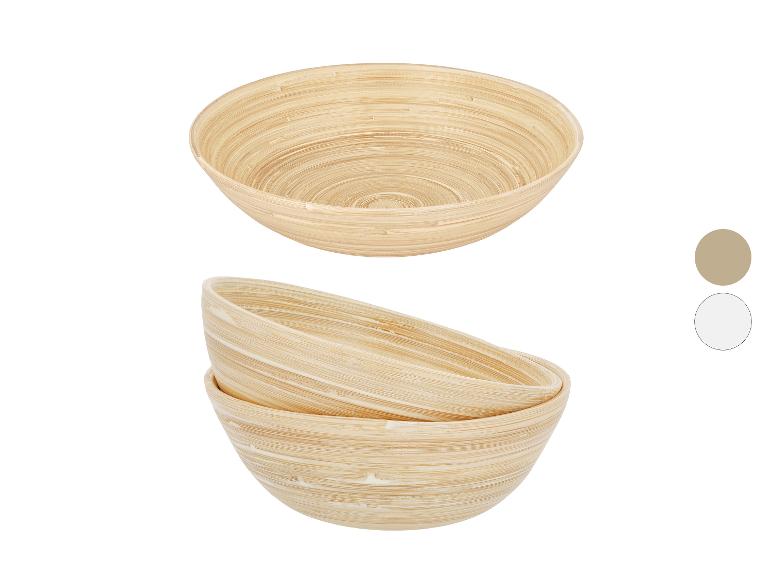SILVERCREST Bambus-Schalen-Set
